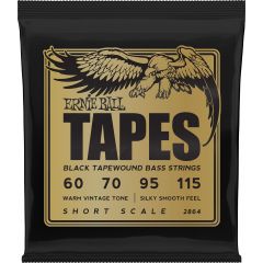 Ernie Ball Cordes pour basse électrique Tapes short scale 60-115 - Vue 1